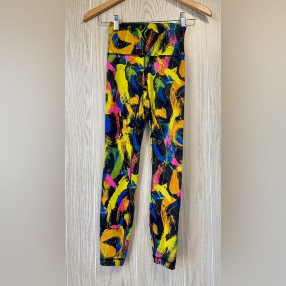 Lululemon Wunder Train High-Rise Tight 25" Undertone Black Multi Size 2 EUC - Picture 9 of 10